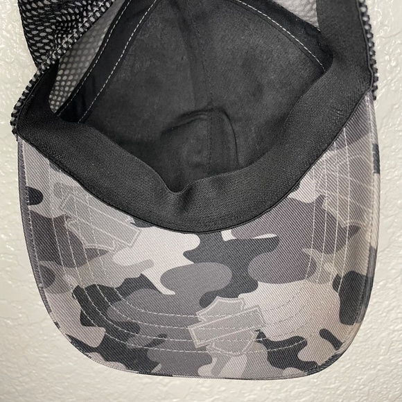 Harley-Davidson Baseball Cap Youth 4-14 Gray Camo Mesh Motorcycle Classic Logo - Picture 7 of 11